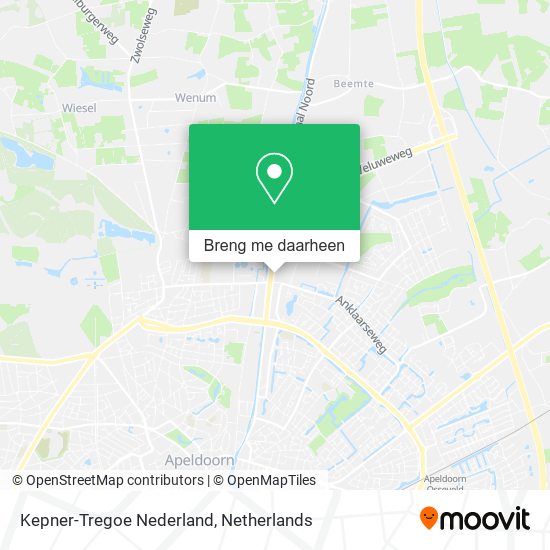 Kepner-Tregoe Nederland kaart
