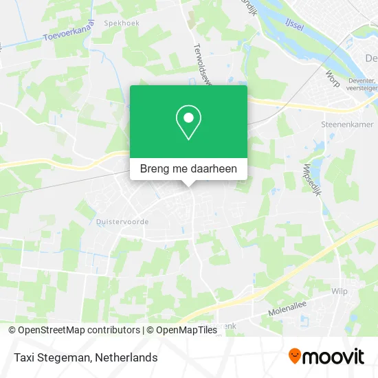 Taxi Stegeman kaart