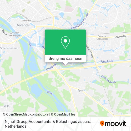 Nijhof Groep Accountants & Belastingadviseurs kaart