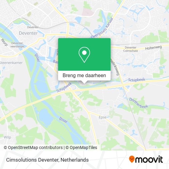 Cimsolutions Deventer kaart