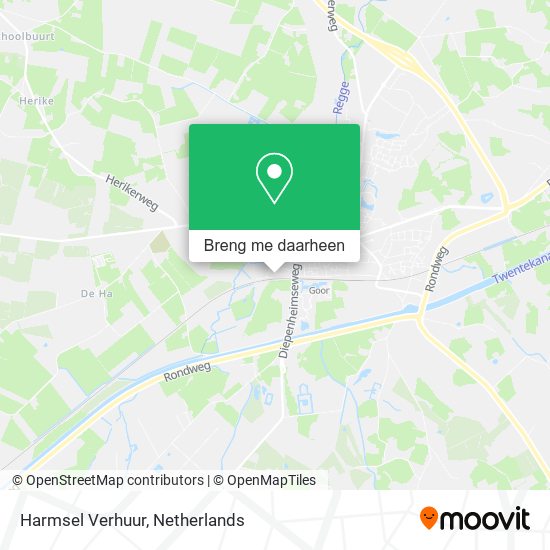 Harmsel Verhuur kaart