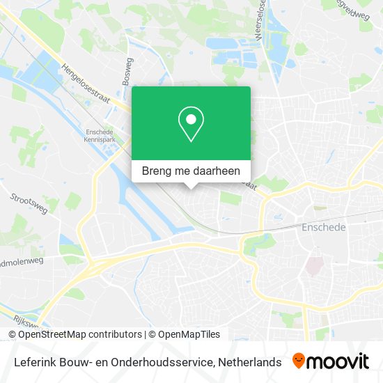 Leferink Bouw- en Onderhoudsservice kaart