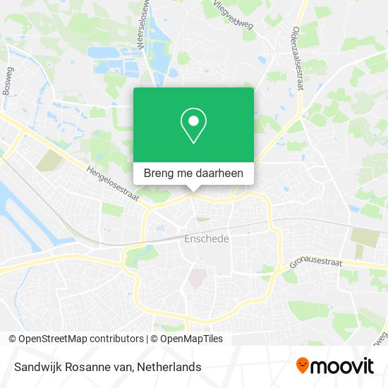 Sandwijk Rosanne van kaart