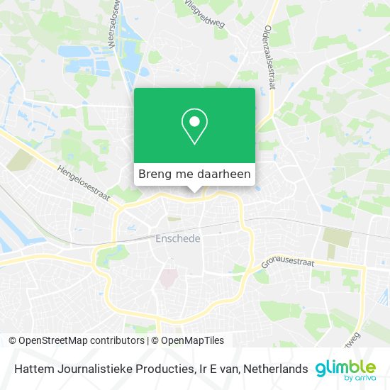 Hattem Journalistieke Producties, Ir E van kaart