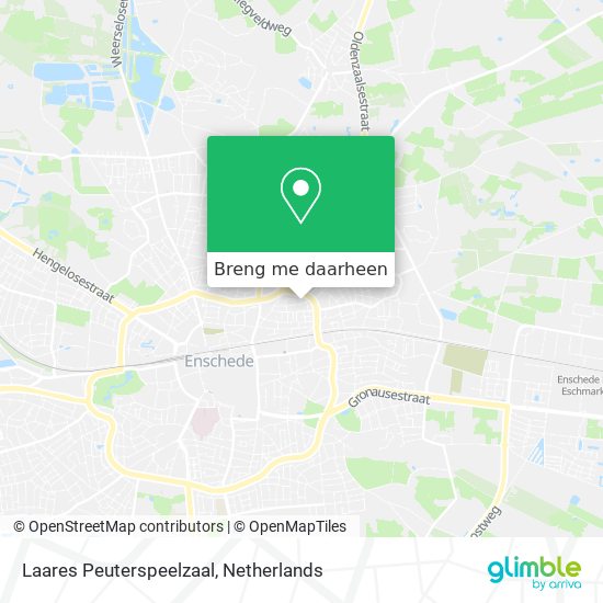 Laares Peuterspeelzaal kaart