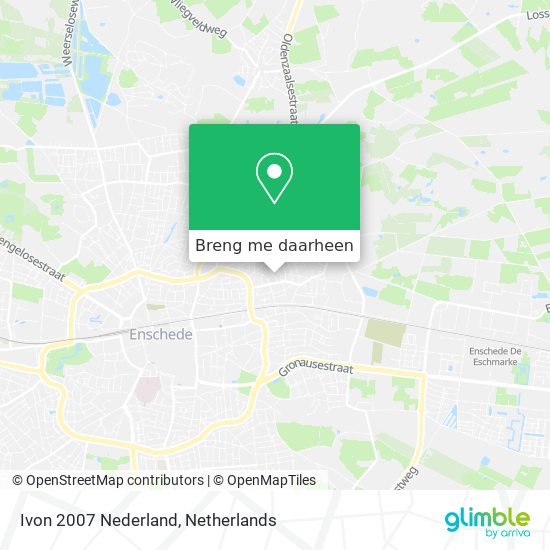Ivon 2007 Nederland kaart