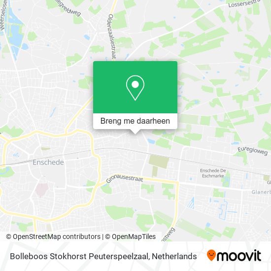 Bolleboos Stokhorst Peuterspeelzaal kaart