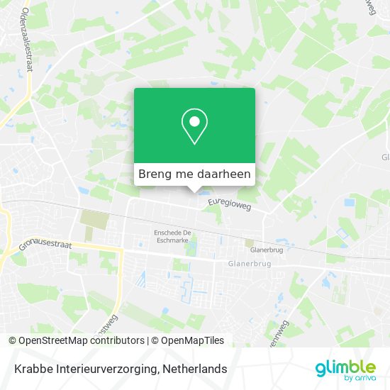 Krabbe Interieurverzorging kaart