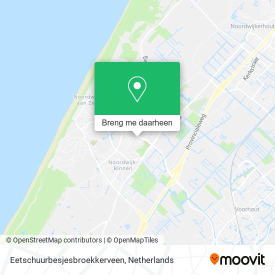 Eetschuurbesjesbroekkerveen kaart