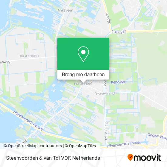Steenvoorden & van Tol VOF kaart