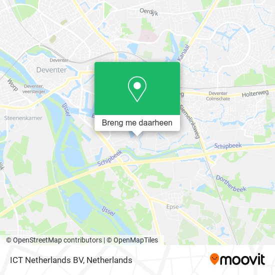 ICT Netherlands BV kaart