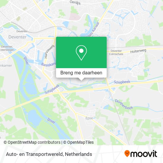 Auto- en Transportwereld kaart