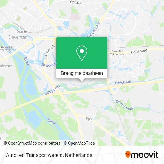 Auto- en Transportwereld kaart