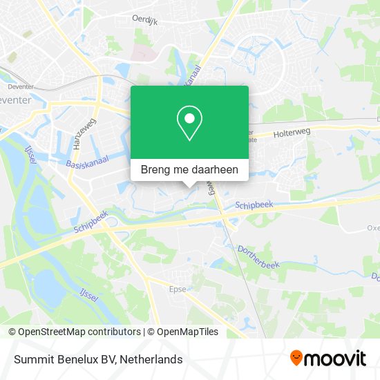 Summit Benelux BV kaart