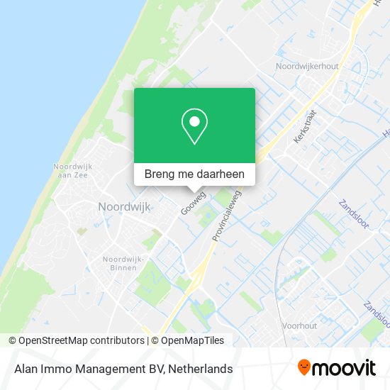 Alan Immo Management BV kaart