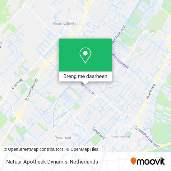 Natuur Apotheek Dynamis kaart