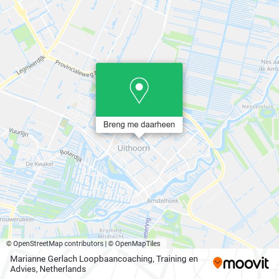 Marianne Gerlach Loopbaancoaching, Training en Advies kaart