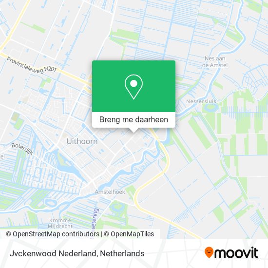 Jvckenwood Nederland kaart