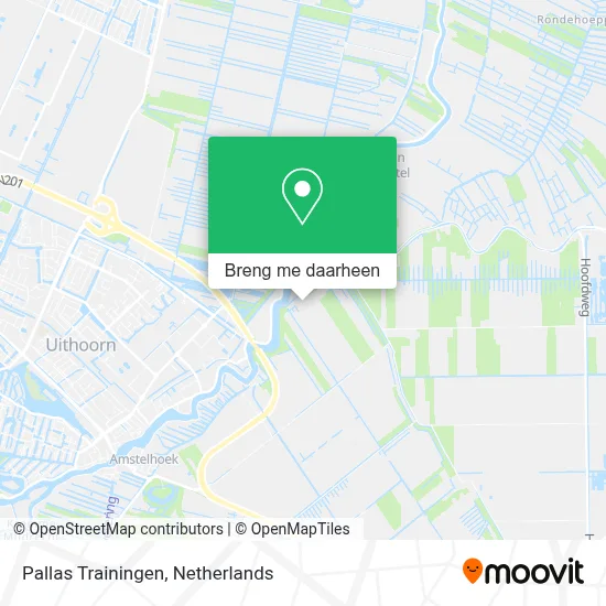 Pallas Trainingen kaart