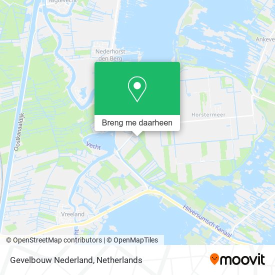 Gevelbouw Nederland kaart