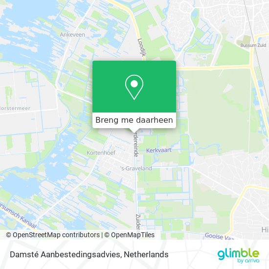 Damsté Aanbestedingsadvies kaart