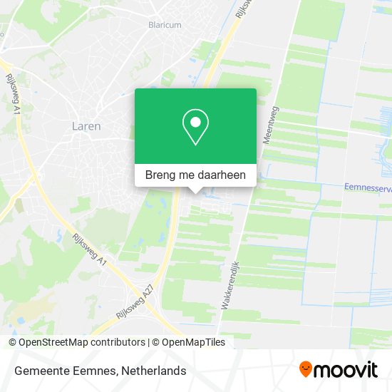 Gemeente Eemnes kaart