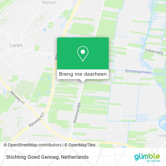 Stichting Goed Genoeg kaart