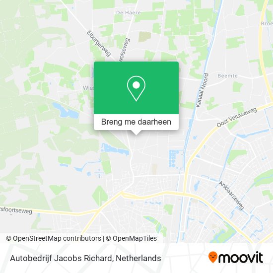 Autobedrijf Jacobs Richard kaart