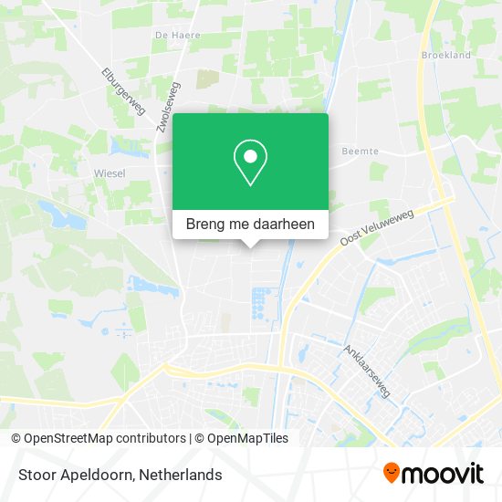 Stoor Apeldoorn kaart