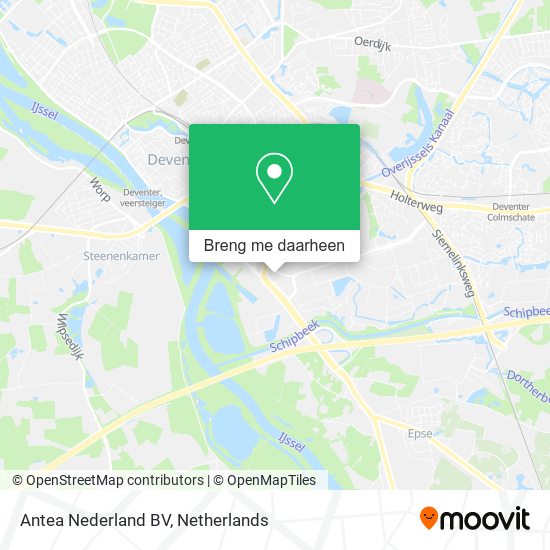 Antea Nederland BV kaart