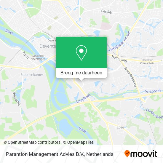 Parantion Management Advies B.V. kaart