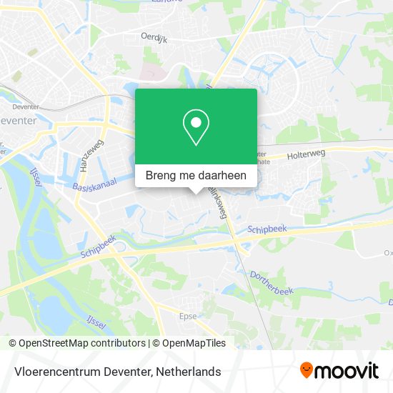 Vloerencentrum Deventer kaart