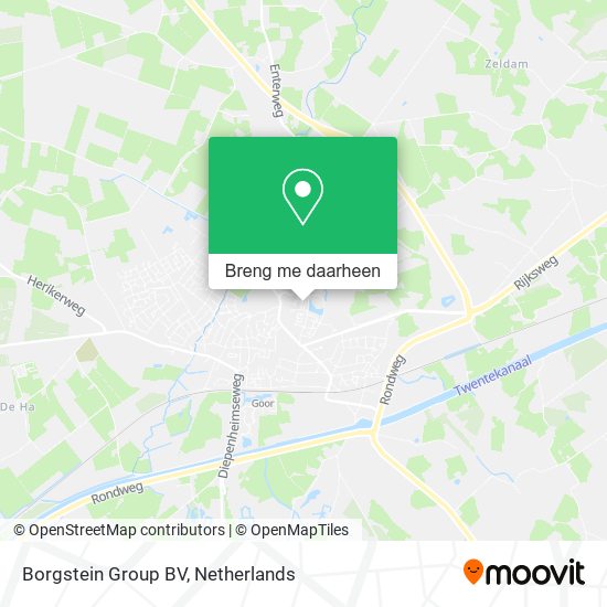 Borgstein Group BV kaart