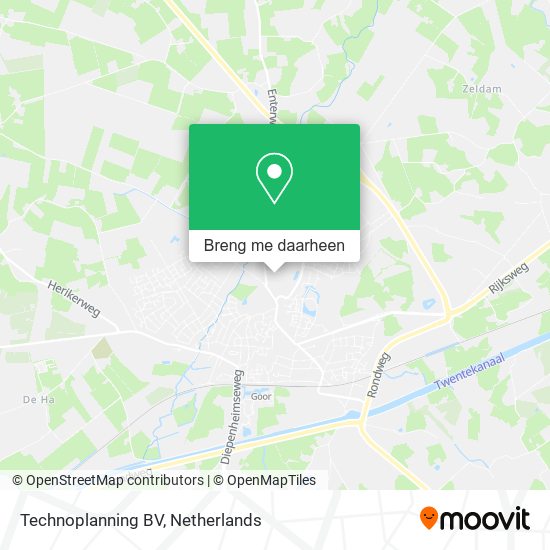 Technoplanning BV kaart