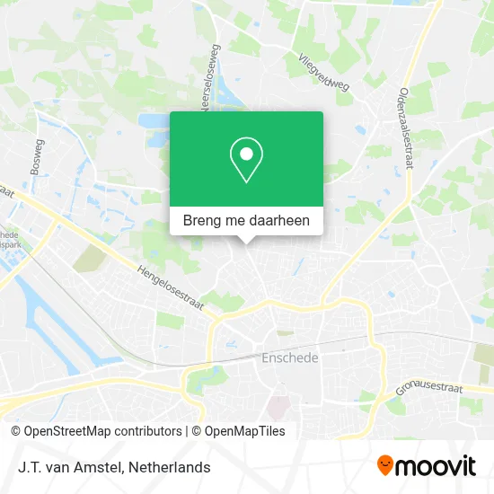 J.T. van Amstel kaart