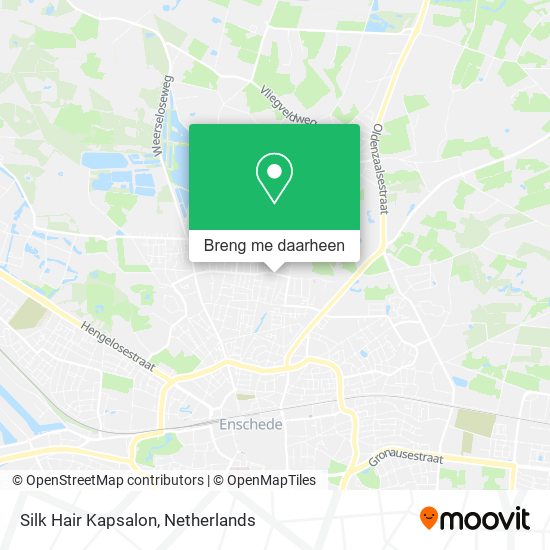 Silk Hair Kapsalon kaart