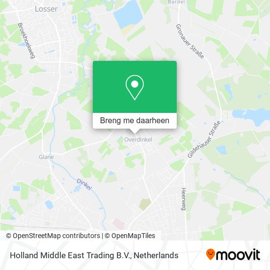 Holland Middle East Trading B.V. kaart