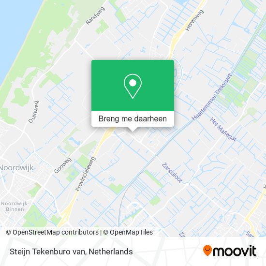 Steijn Tekenburo van kaart