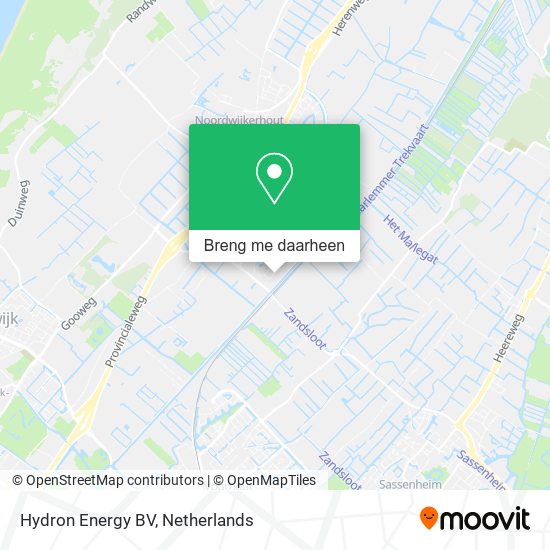 Hydron Energy BV kaart