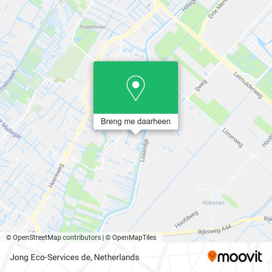 Jong Eco-Services de kaart