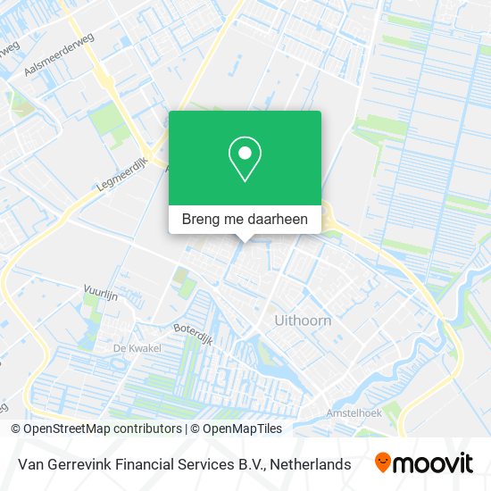 Van Gerrevink Financial Services B.V. kaart