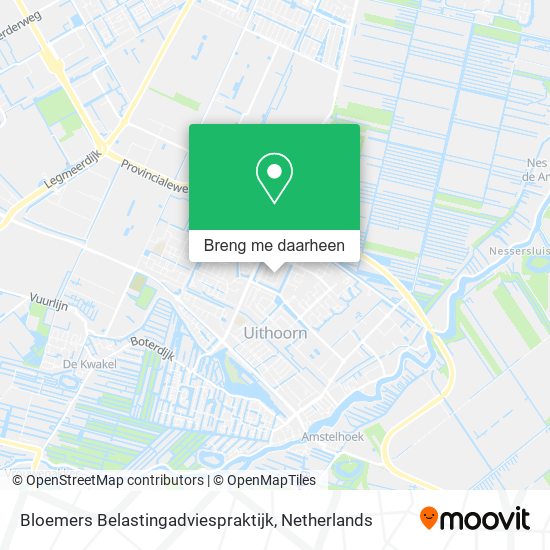 Bloemers Belastingadviespraktijk kaart