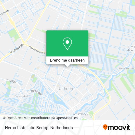 Herco Installatie Bedrijf kaart