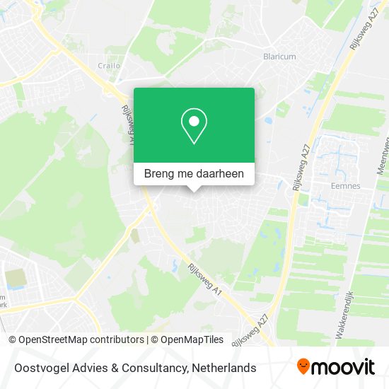 Oostvogel Advies & Consultancy kaart