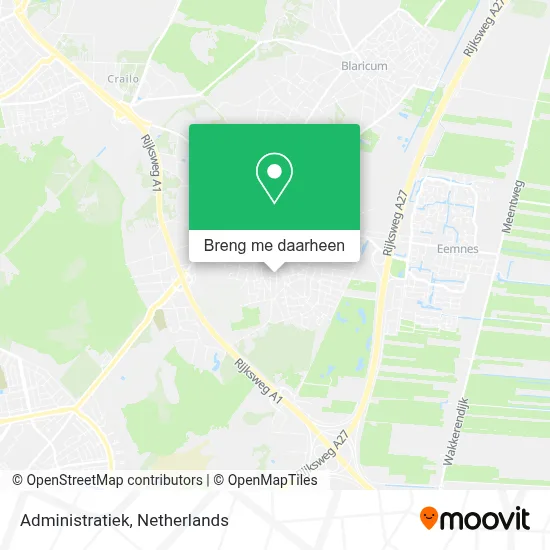 Administratiek kaart