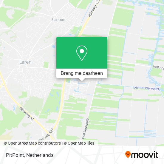 PitPoint kaart