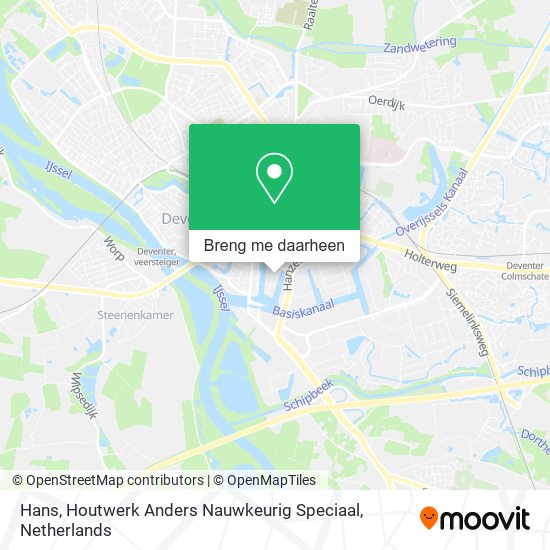 Hans, Houtwerk Anders Nauwkeurig Speciaal kaart