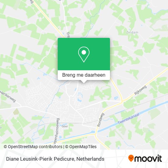 Diane Leusink-Pierik Pedicure kaart