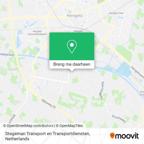 Stegeman Transport en Transportdiensten kaart