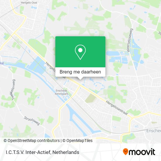 I.C.T.S.V. Inter-Actief kaart